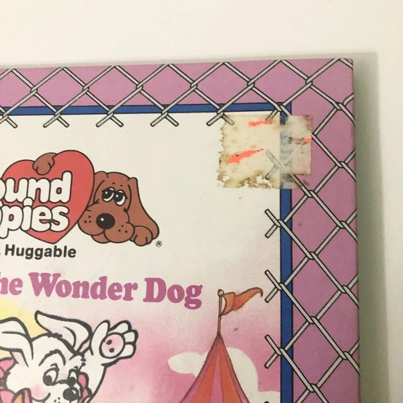 Vtg 1986 Pound Puppies Snowball the Wonder Dog  A Golden Book - Picture 2 of 16